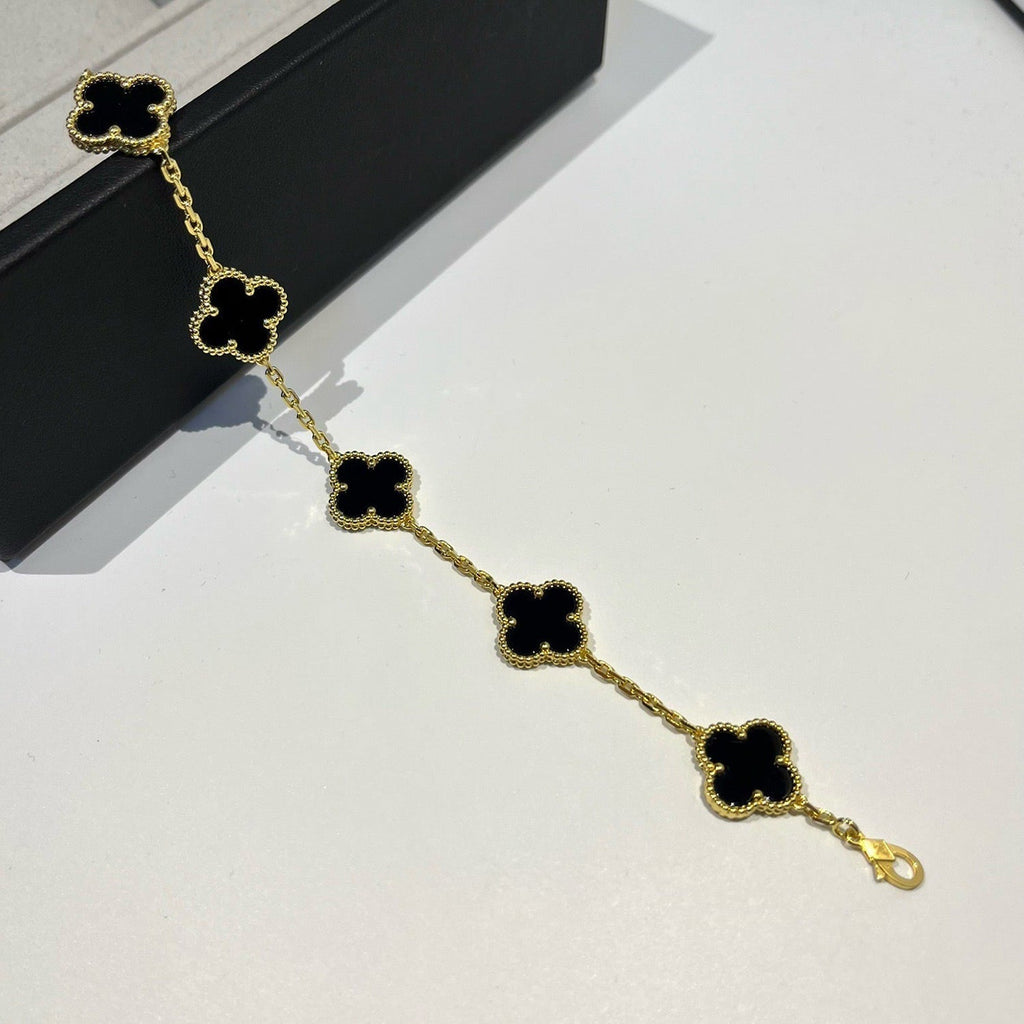[Dream]New CLOVER 5 MOTIF ONYXS BRACELET COLLECTION