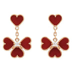 ¡®Dream¡¯SWEET CLOVER CARNELIAN OHRRINGE