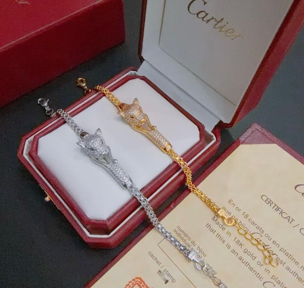 «Dream» Panthère Armband, Diamanten
