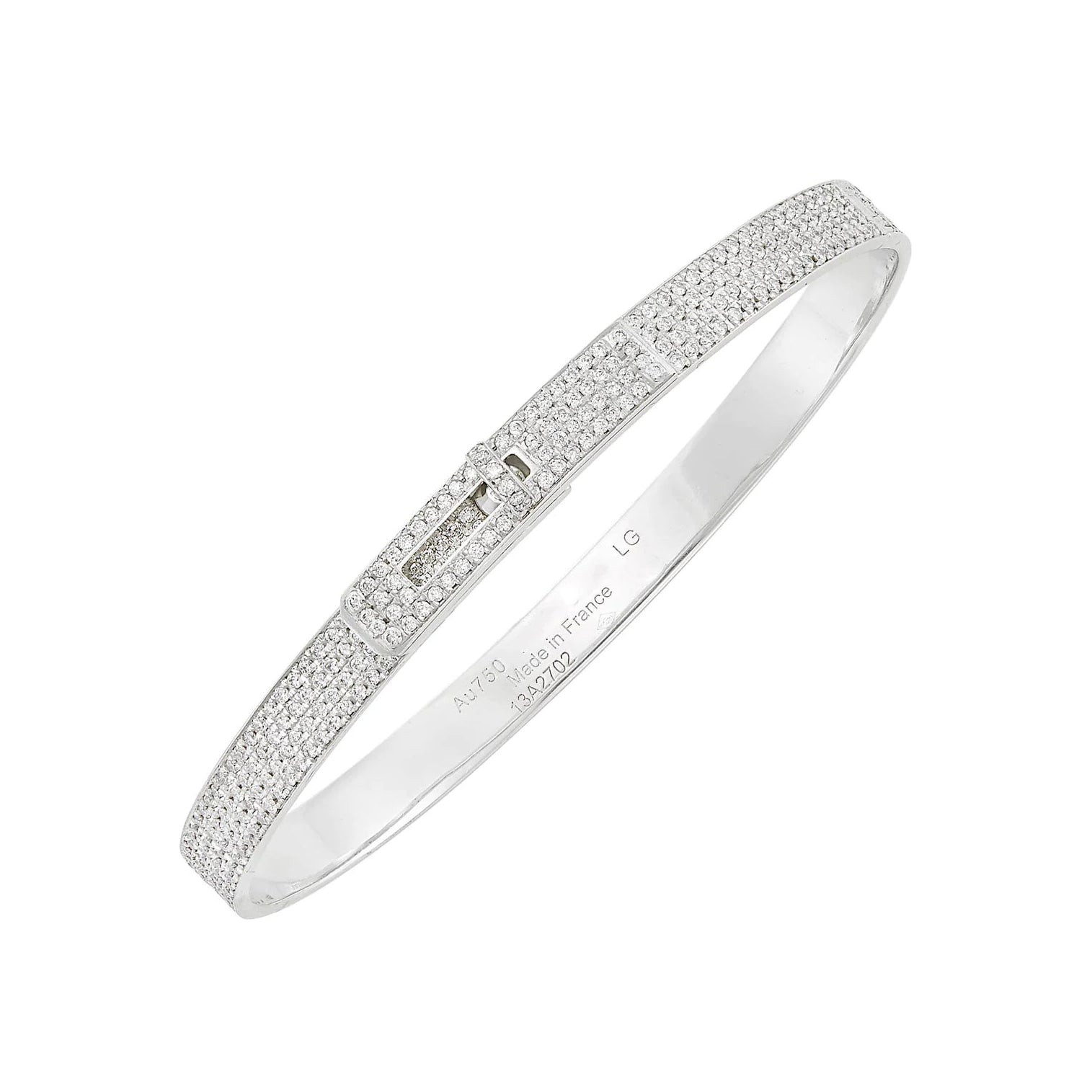 ®Dream®HM KELLY BRACELET IN SILVER AND FULL PAVE DIAMOND