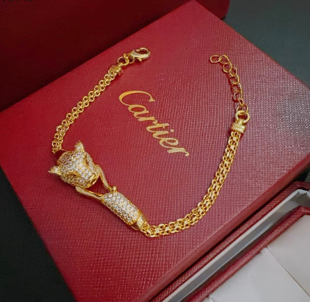«Dream» Panthère Armband, Diamanten