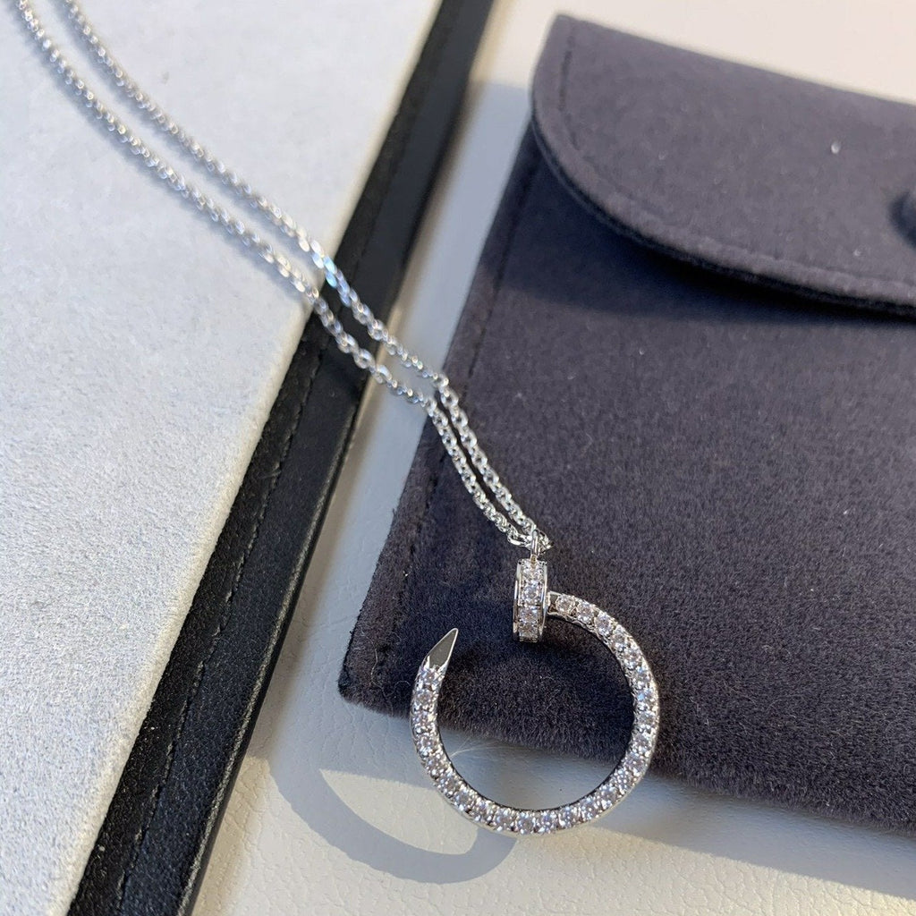 ¡®Dream¡¯JUSTE NECKLACE SILVER DIAMONDS