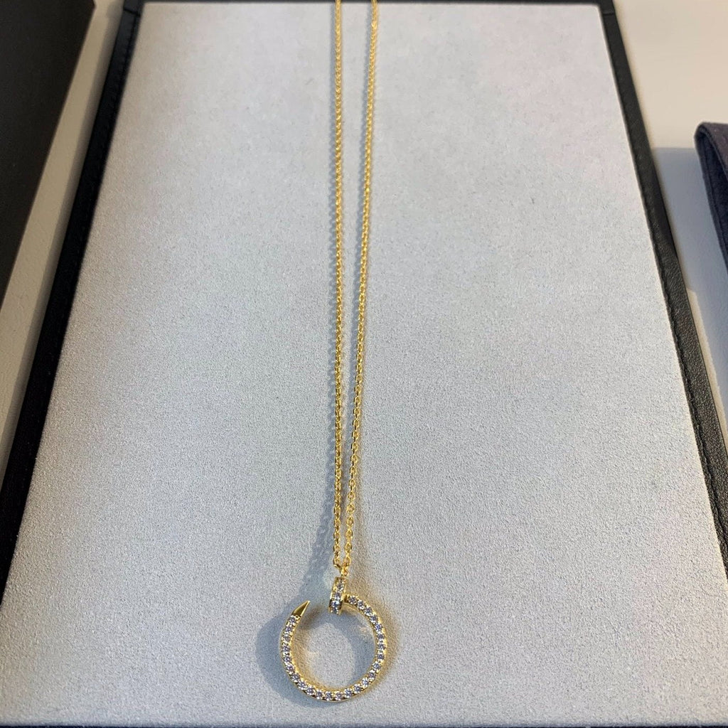 ¡®Dream¡¯JUSTE NECKLACE GOLD DIAMONDS