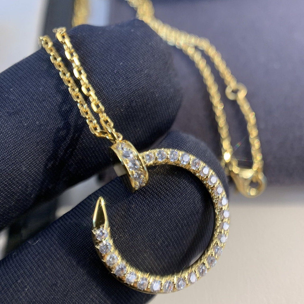 ¡®Dream¡¯JUSTE NECKLACE GOLD DIAMONDS