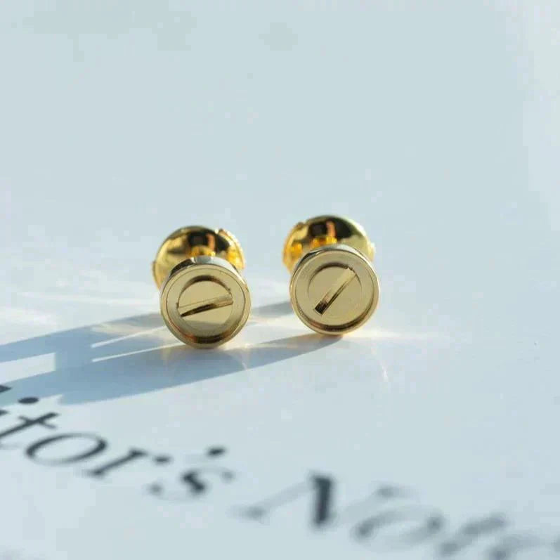 ¡®Dream¡¯LOVE EARRINGS GOLD 10MM