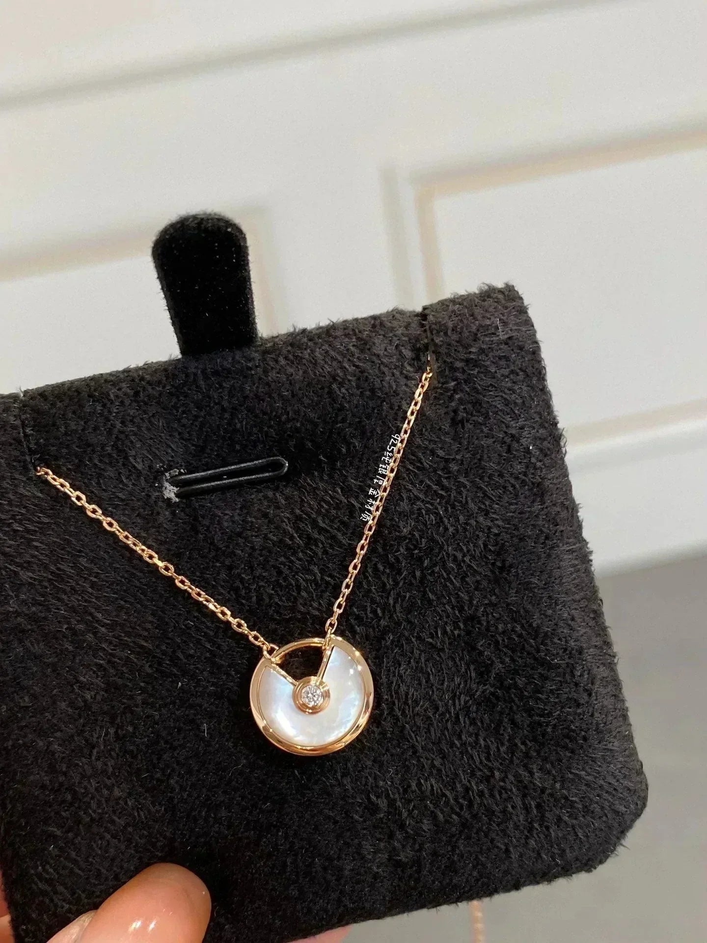 ¡®Dream¡¯AMULETTE ROSE GOLD MOP NECKLACE