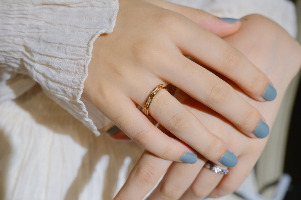 「ドリーム」ラブリング 2.65MM ダイヤモンド