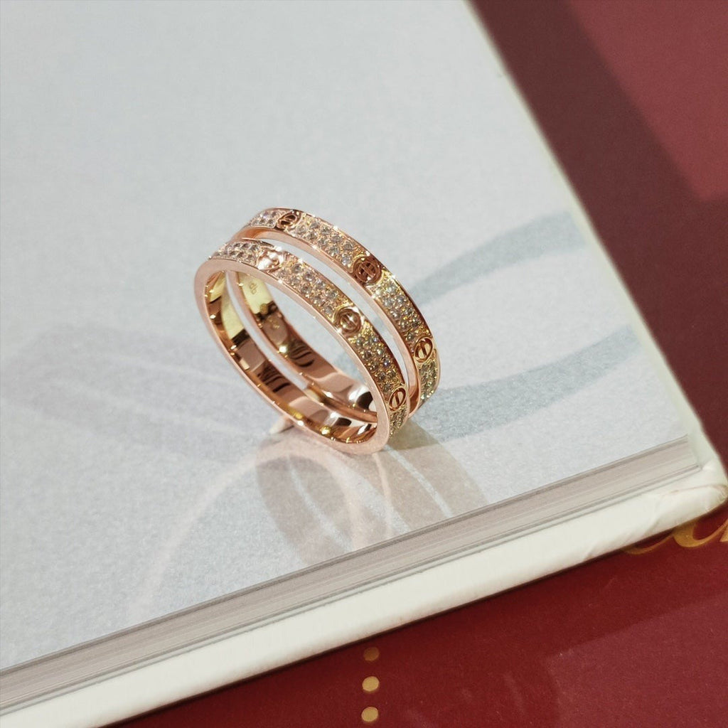 「ドリーム」ラブリング 2.65MM ダイヤモンド