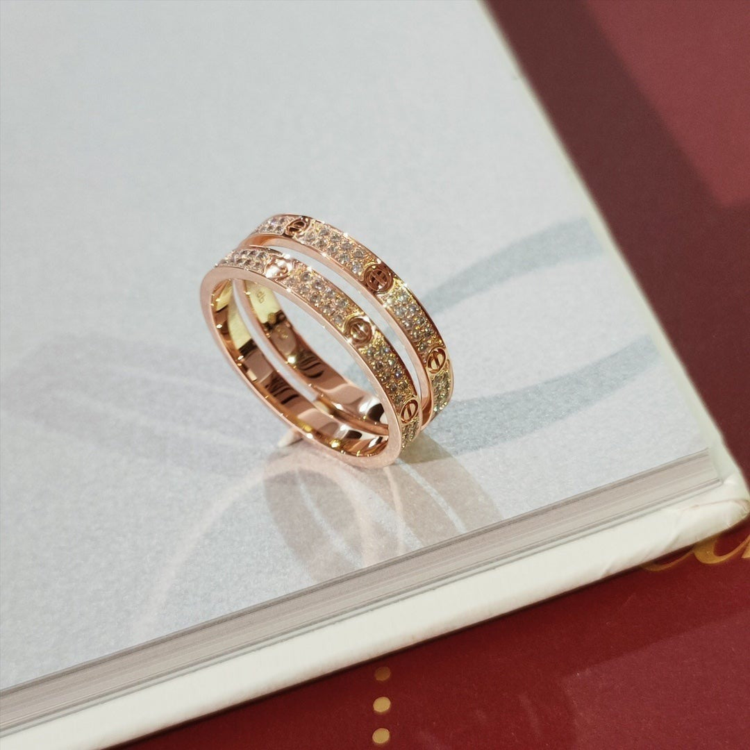 「ドリーム」ラブリング 2.65MM ダイヤモンド