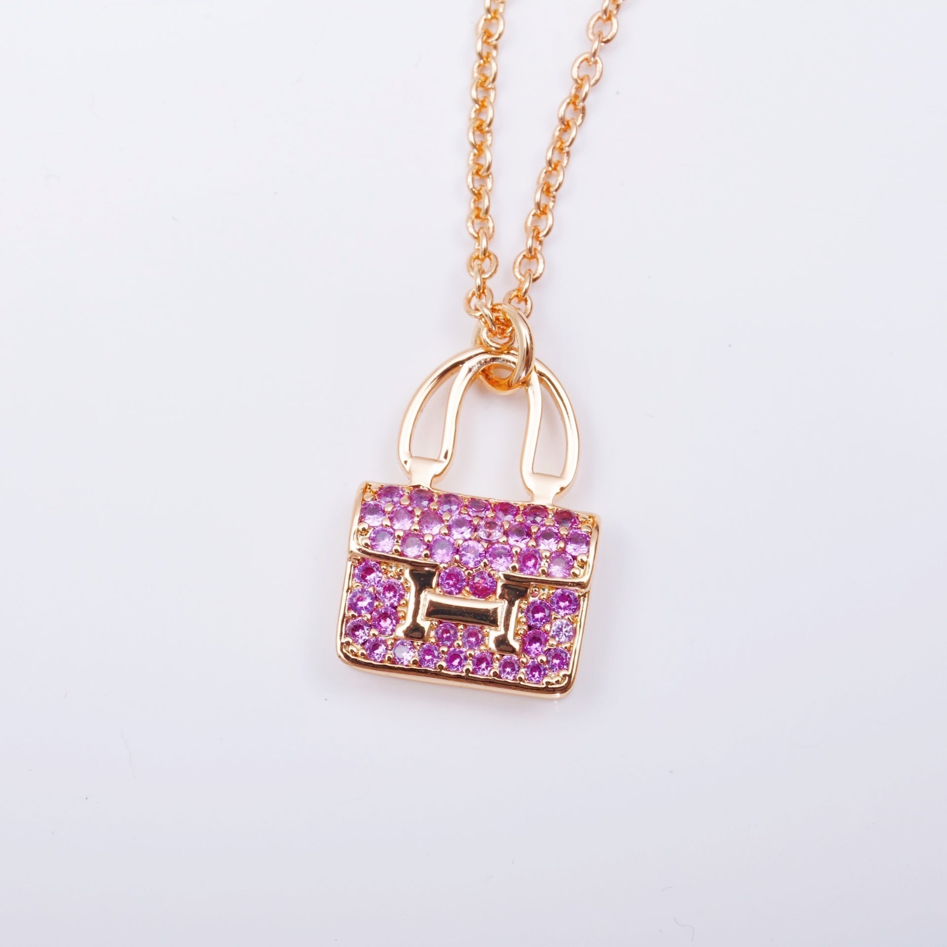 „Dream“CONSTANCE PEDANT PURPLE DIAMOND HALSKETTE