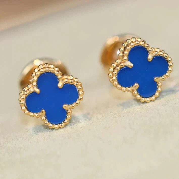 'Dream' CLOVER MINI 9,5 MM TÜRKIS-OHRRINGE