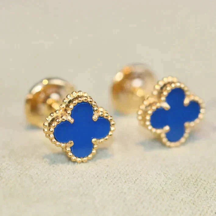 'Dream' CLOVER MINI 9,5 MM TÜRKIS-OHRRINGE