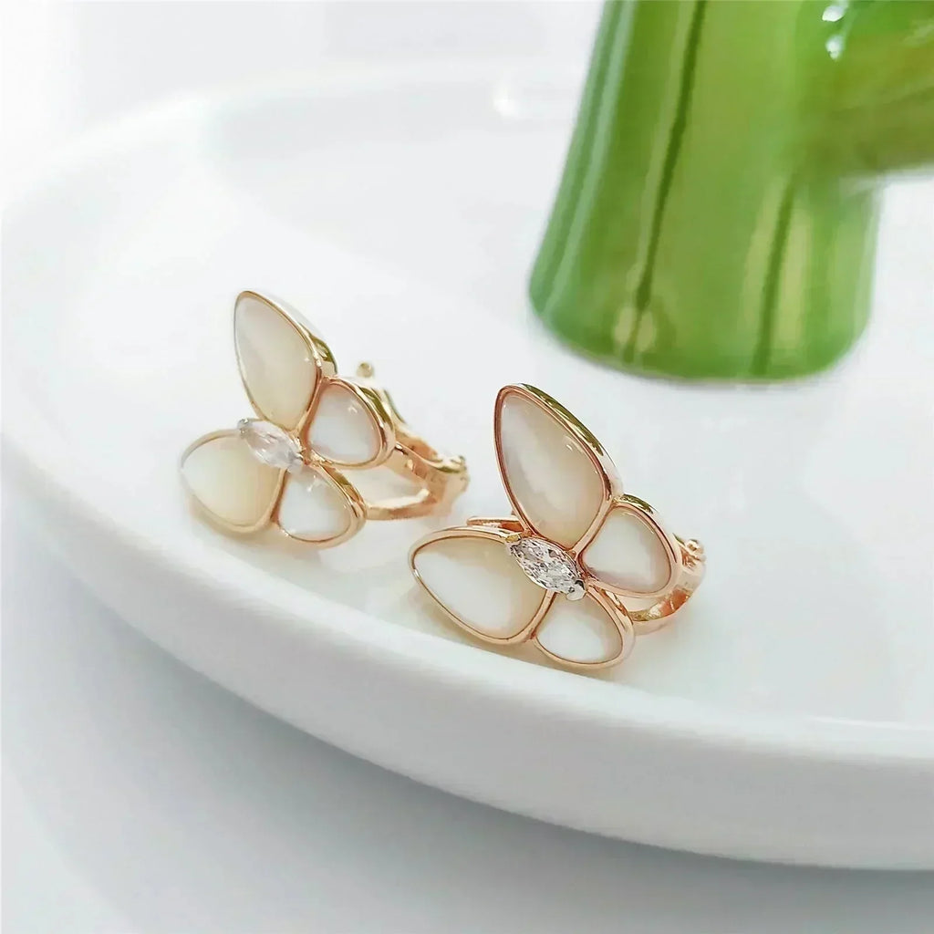 ¡®Dream¡¯ BUTTERFLY MOP DIAMANT OHRRINGE
