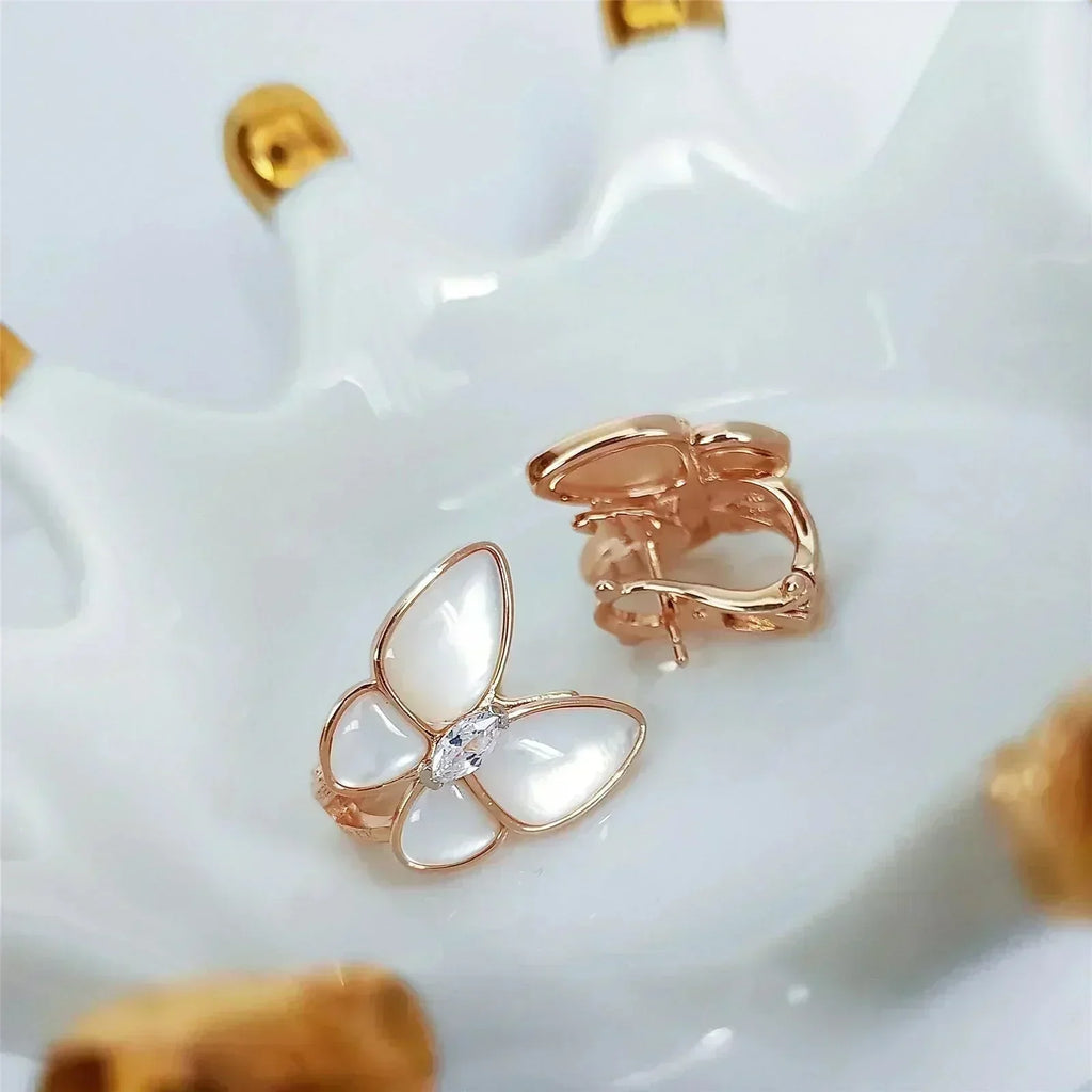 ¡®Dream¡¯ BUTTERFLY MOP DIAMANT OHRRINGE