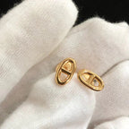 ¡®Dream¡¯CHAINE SMALL EARRINGS GOLD AND SILVER
