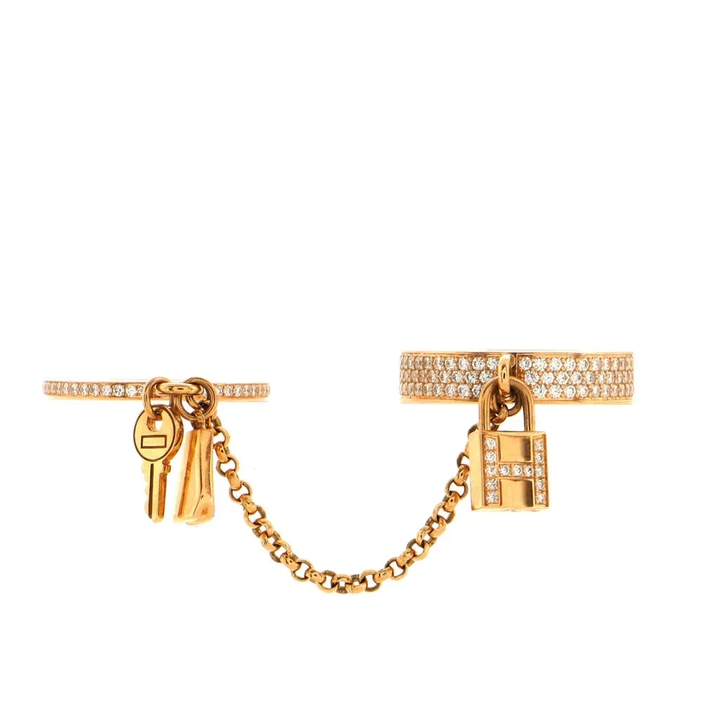 ®Dream®HM KELLY CLOCHETTE DOUBLE RING ダイヤモンド付き