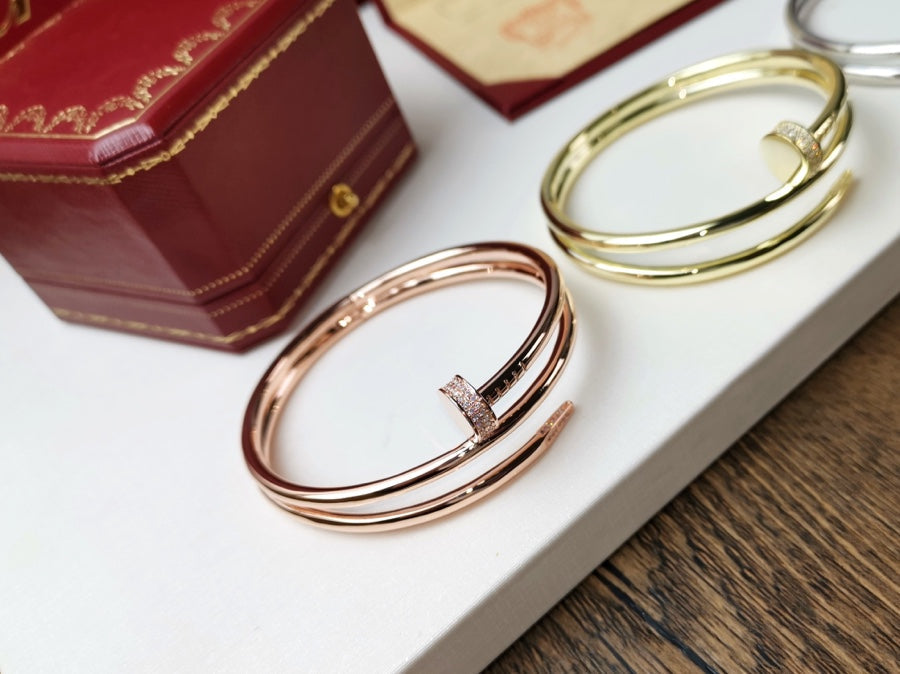 ¡®Dream¡¯JUSTE BRACELET 3.5MM DOUBLE ROW DIAMOND