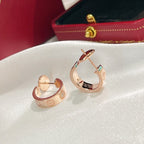 「ドリーム」ラブピアス 5.7mm ダイヤモンド2石