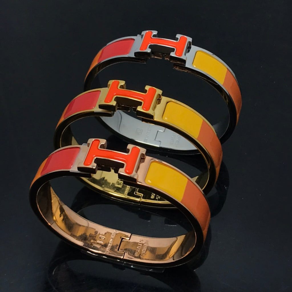 ¡®Dream¡¯H BRACELET ORANGE RAINBOW CERAMIC