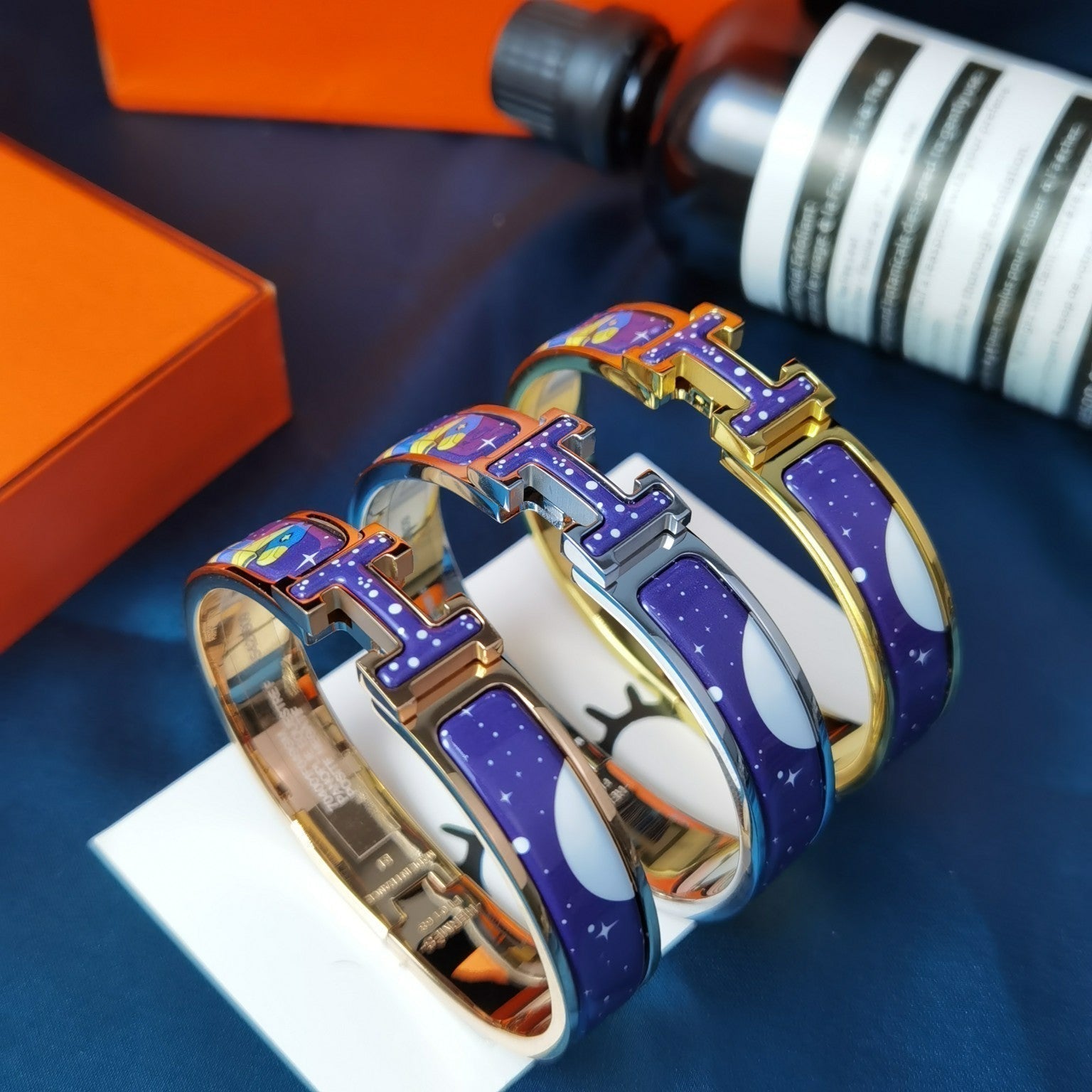 ドリームH スター＆ムーンブレスレット 12MM