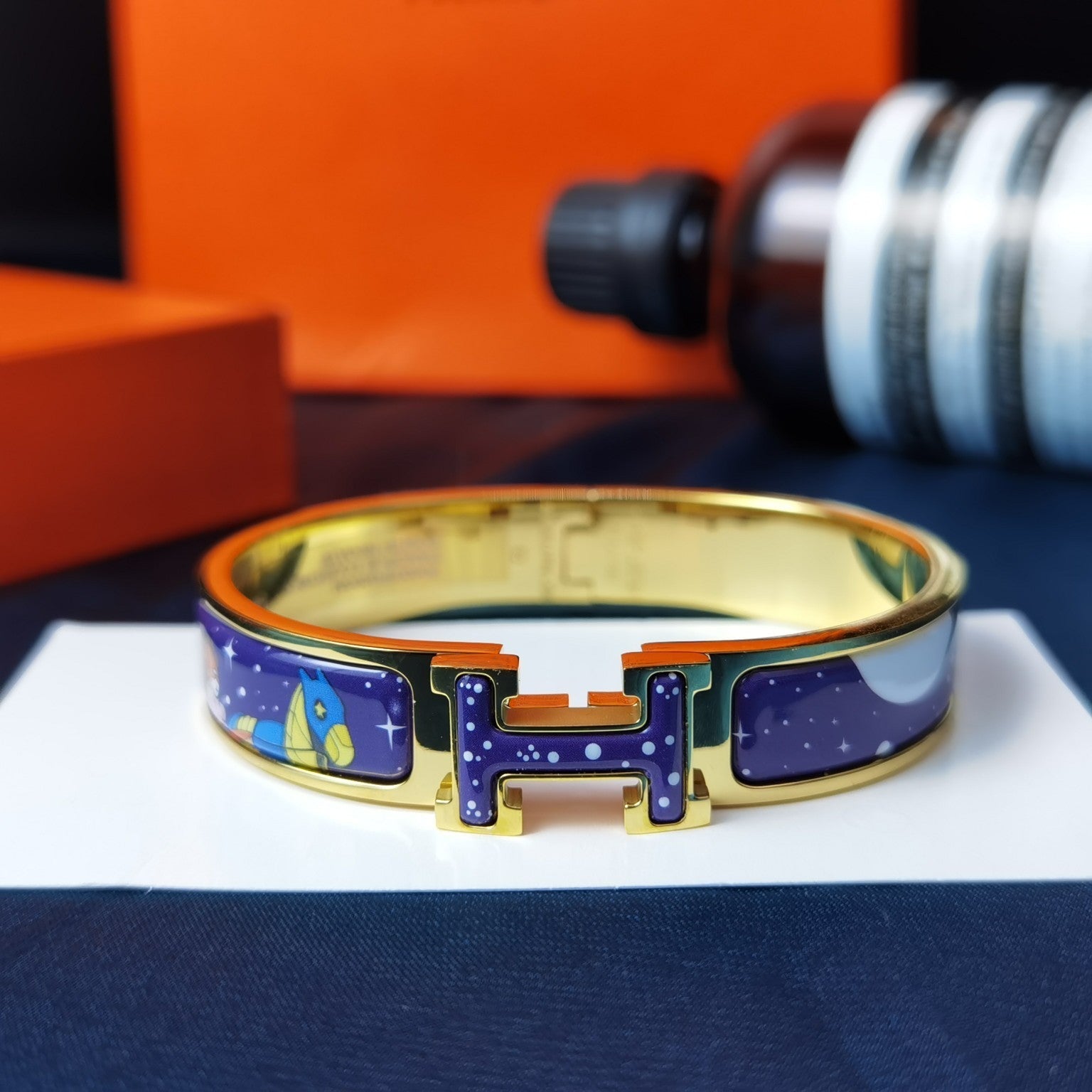 ドリームH スター＆ムーンブレスレット 12MM