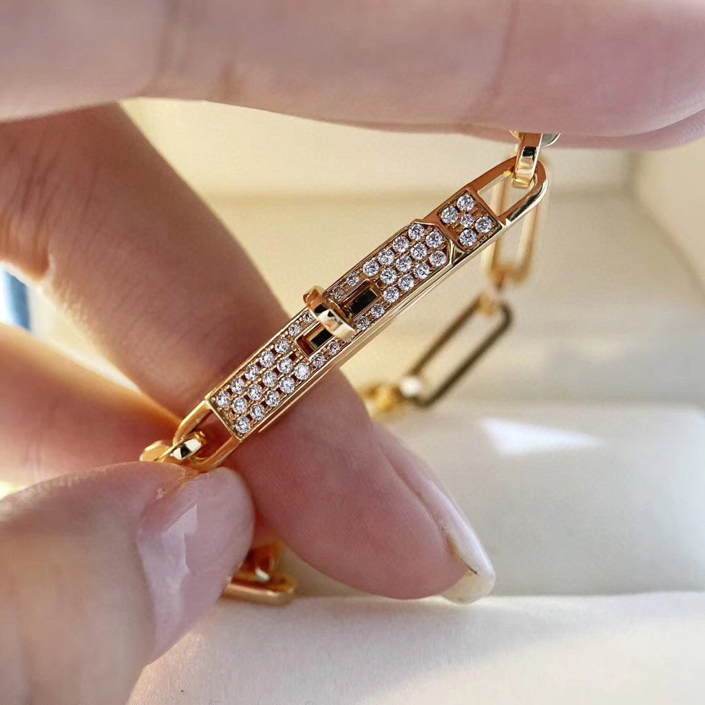 „Dream“-CHAINE-ARMBAND, KLEINES MODELL, DIAMANT