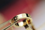 ¡®Dream¡¯LOVE NECKLACE DOUBLE RING GOLD