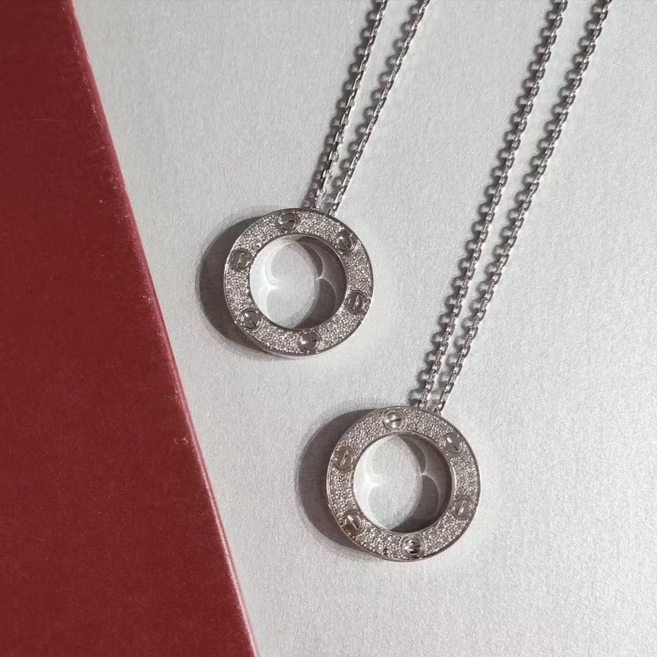 ¡®Dream¡¯LOVE NECKLACE ADJUSTABLE SILVER