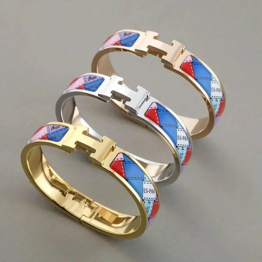¡®Dream¡¯H BRACELET DOTTED BORDER 12MM