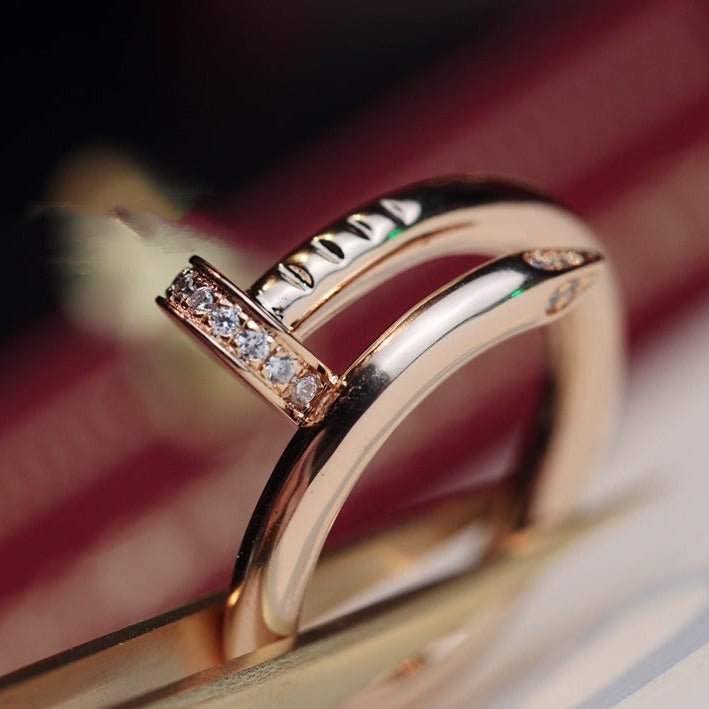 「ドリーム」ジュストリング 2.65MM ピンクゴールド ダイヤモンド