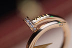 「ドリーム」ジュストリング 2.65MM ピンクゴールド ダイヤモンド