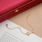 ¡®Dream¡¯STAR 1 DIAMOND PINK GOLD BRACELET