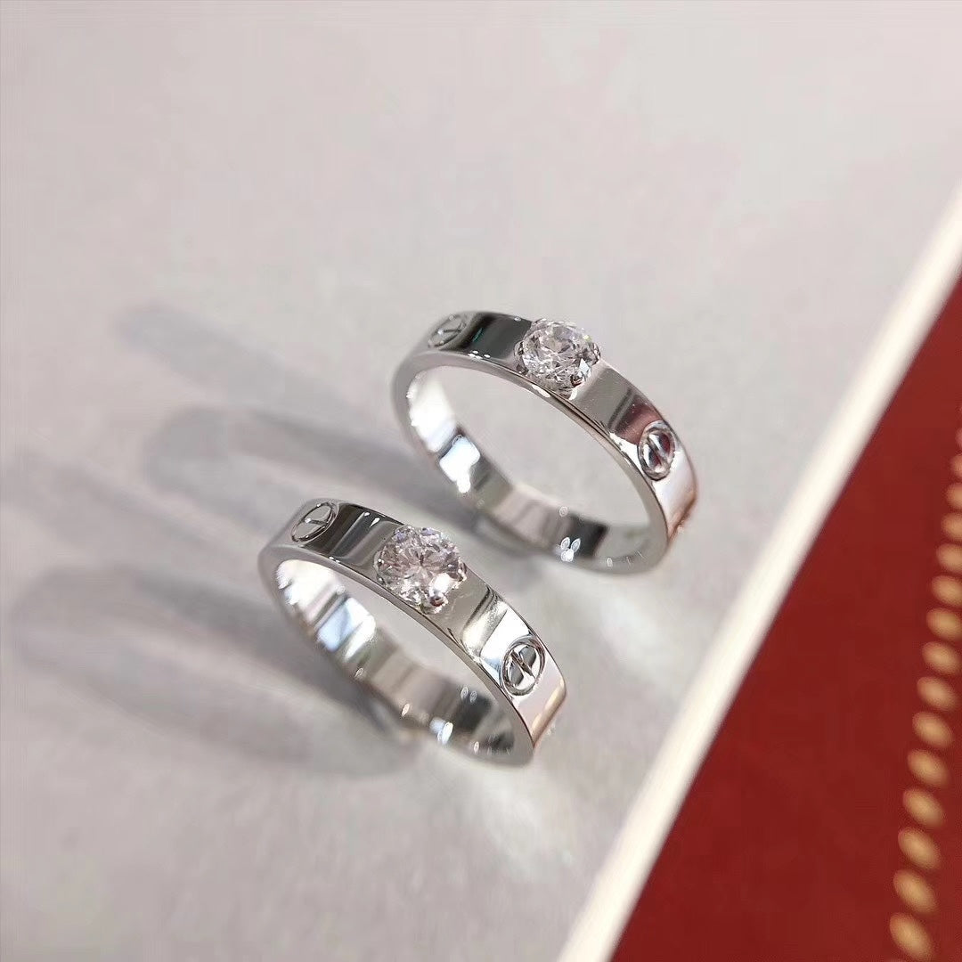 「ドリーム」LOVEリング 3.6MM 1Pダイヤモンド