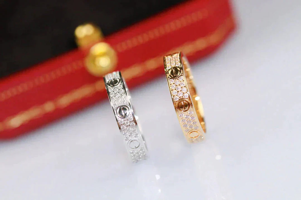「ドリーム」LOVEリング 3.6MM パヴェダイヤモンド