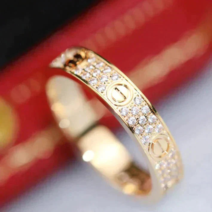 「ドリーム」LOVEリング 3.6MM パヴェダイヤモンド