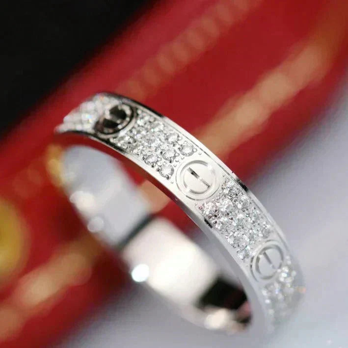 「ドリーム」LOVEリング 3.6MM パヴェダイヤモンド
