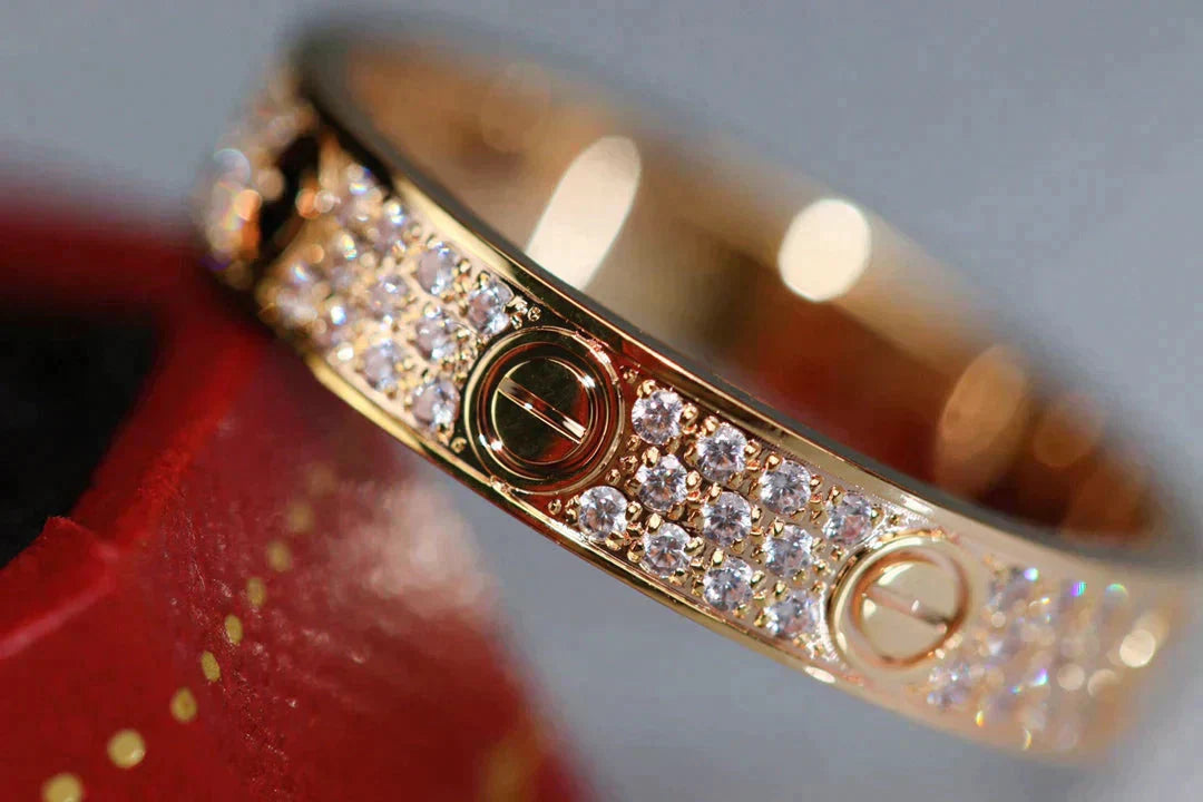 「ドリーム」LOVEリング 3.6MM パヴェダイヤモンド