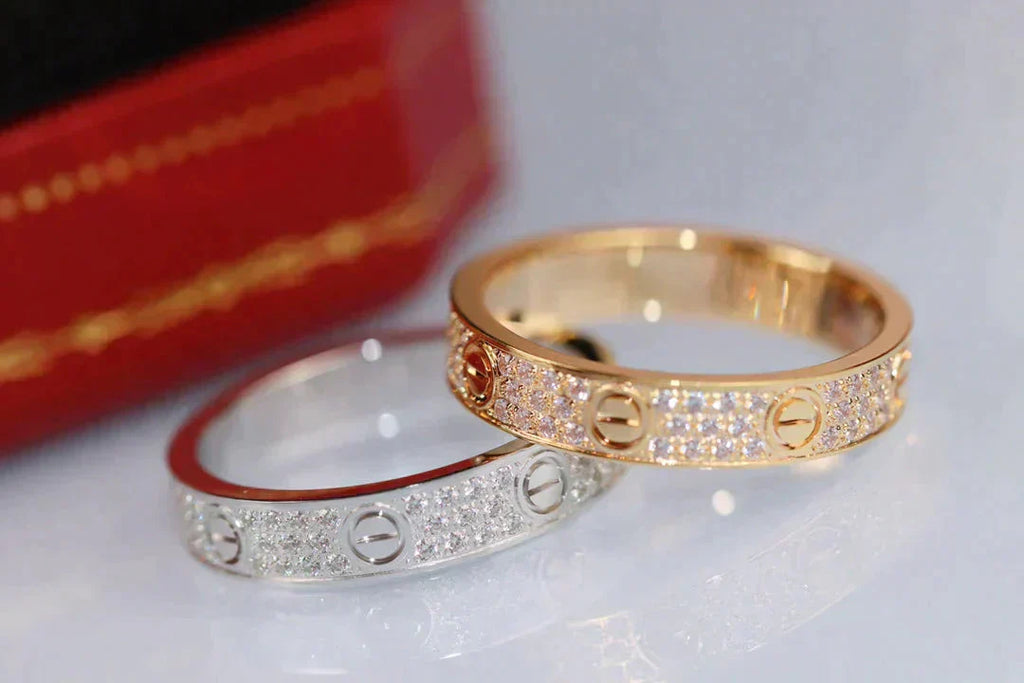 「ドリーム」LOVEリング 3.6MM パヴェダイヤモンド