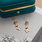 ¡®Dream¡¯STAR EARRINGS GOLD
