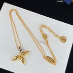 Halskette aus Gold mit Anhänger „Dream“ LOUISETTE