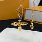 Halskette aus Gold mit Anhänger „Dream“ LOUISETTE