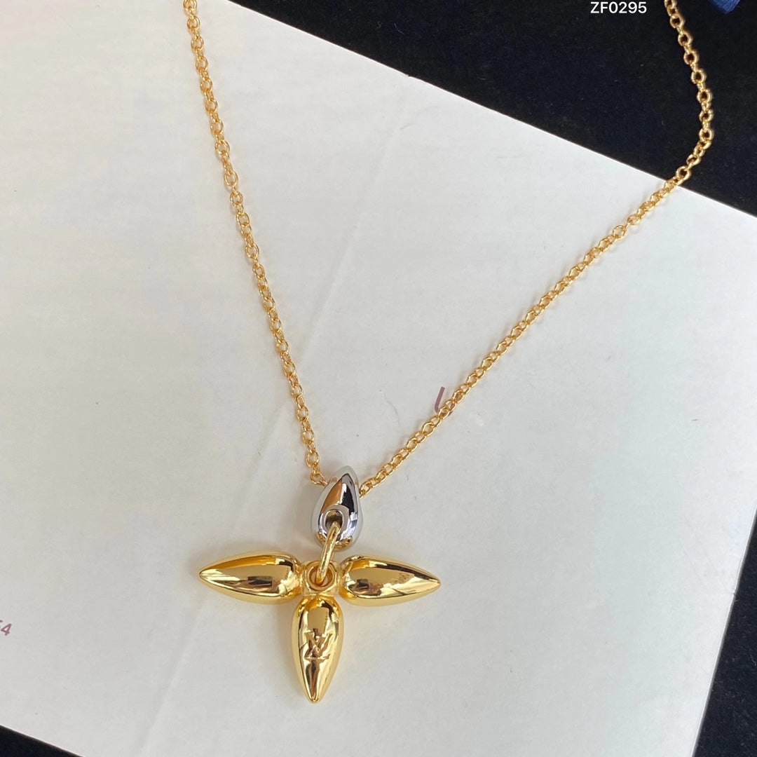 ¡®Dream¡¯LOUISETTE PEDANT GOLD NECKLACE