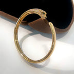 ¡®Dream¡¯PANTHERE GOLD DIAMOND OPEN BRACELET