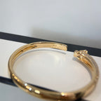 ¡®Dream¡¯PANTHERE GOLD DIAMOND OPEN BRACELET