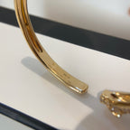 ¡®Dream¡¯PANTHERE GOLD DIAMOND OPEN BRACELET
