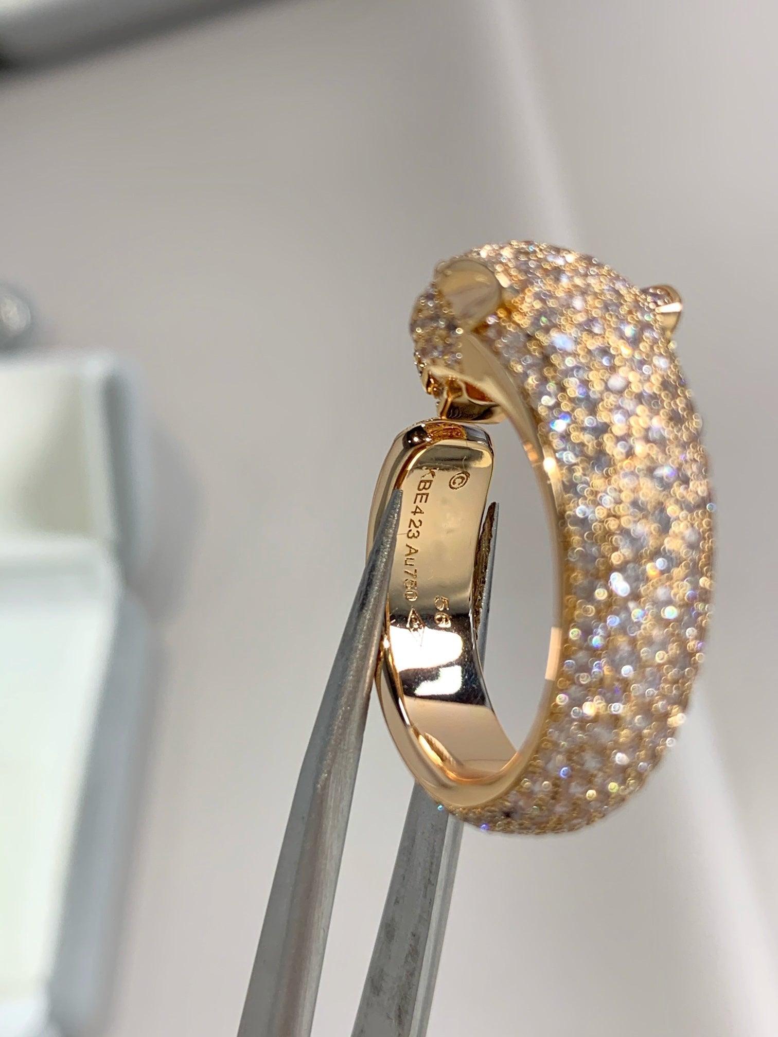 „Dream“ PANTHÈRE RING AUS ROSÉGOLD UND DIAMANTEN