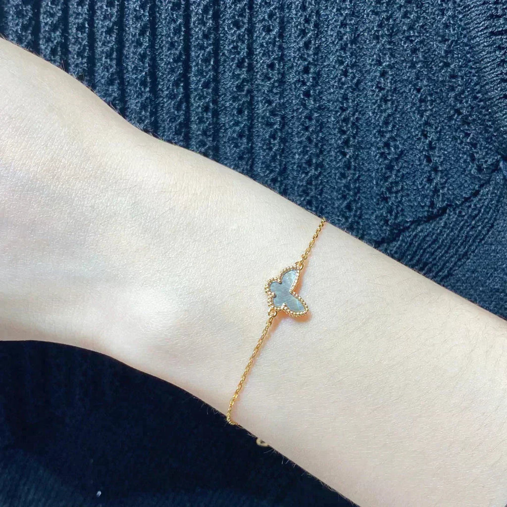 ¡®Dream¡¯BUTTERFLY DARK MOP BUTTERFLY BRACELET