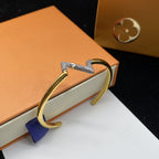 „Dream“VOLTE UPSITE DOWN DIAMOND GOLD OFFENER ARMBAND