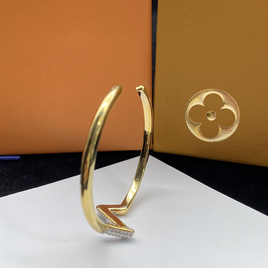 „Dream“VOLTE UPSITE DOWN DIAMOND GOLD OFFENER ARMBAND