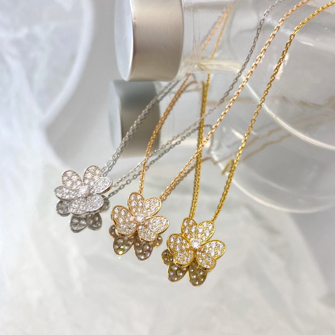 ¡®Dream¡¯FLOWER DIAMOND NECKLACE